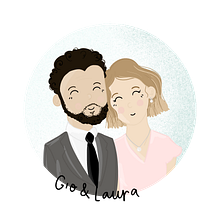 Laura & Gio. Traditional illustration project by Laura Jones - 10.15.2021