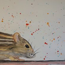 My project in Expressive Animal Portraits in Watercolor course Ein Projekt aus dem Bereich Traditionelle Illustration, Aquarellmalerei, Realistische Zeichnung und Naturalistische Illustration von Jan Wiegand - 15.10.2021