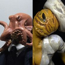 Enfermera y Mr. Octo - Mi Proyecto del curso: Diseño y creación de un art toy: de la persona al personaje Ein Projekt aus dem Bereich Design von Figuren, Skulptur, Spielzeugdesign und Art To von Ana Paz Franchini - 15.10.2021
