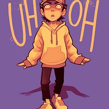 Uh Oh! (Digital). Traditional illustration, and Manga project by Caio Yo - 10.15.2021