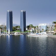 Marina Punta Piedras --Uruguay . Architecture, Digital Architecture, ArchVIZ, and 3D Design project by Sebastián de Vilhena - 10.15.2021