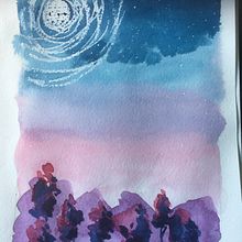 My project in Watercolor Techniques for Dreamlike Illustrations course. Un proyecto de Ilustración tradicional, Dibujo, Pintura a la acuarela e Ilustración editorial de Cecilia Gustavsson - 16.10.2021