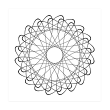 Spirograph. JavaScript, Motion Graphics, and Multimedia project by galor_nimrod - 10.16.2021
