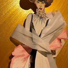 My project in Creative Fashion Illustration Techniques course. Un projet de Illustration traditionnelle de foolish_ - 16.10.2021