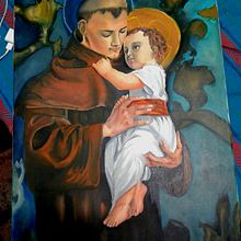 San Antonio de Padua Ein Projekt aus dem Bereich Ölmalerei von Lisandro Cándido - 16.10.2021