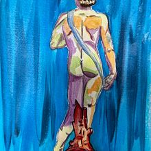 Mi Proyecto del curso: Figura humana en acuarela. Un projet de Illustration traditionnelle, Beaux Arts, Peinture, Aquarelle, Dessin réaliste , et Dessin anatomique de Maria GrinnAis - 16.10.2021