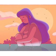 GIANT WOMAN. Un proyecto de Ilustración tradicional, Dibujo digital, Diseño de personajes y Concept Art de Rabbit's Hollow - 08.02.2021