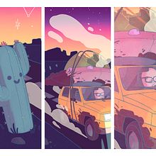 Outta Space. Un proyecto de Ilustración tradicional, Diseño de personajes, Dibujo digital y Concept Art de Rabbit's Hollow - 27.01.2021