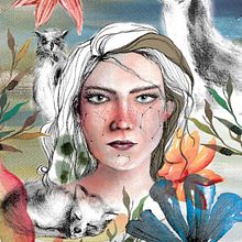My project in Illustrated Portrait in Watercolor course. Un progetto di Illustrazione tradizionale, Belle arti, Pittura, Disegno, Pittura ad acquerello, Disegno di ritratti e Disegno artistico di Anna Juskova - 11.10.2021