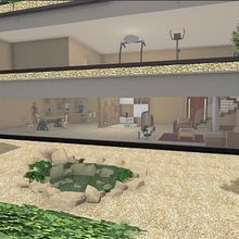 My project in Digital Illustration of Architectural Projects course - the Eco-House. Architecture, L, scape Architecture, Digital Illustration, Digital Architecture, and Architectural Illustration project by David Horgan - 10.04.2021