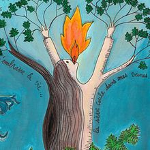 Mon projet du cours : Illustration artistique : dessinez votre imaginaire. Un proyecto de Ilustración tradicional, Pintura, Creatividad, Dibujo a lápiz y Dibujo de Héloïse Bihan-poudec - 16.10.2021