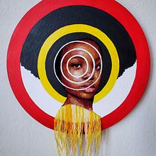 Yellow Light . Fine Arts, Fiber Arts, Multimedia, and Embroider project by Nneka Jones - 10.18.2021