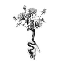 Florecer. Un progetto di Illustrazione tradizionale, Disegno, Disegno a matita, Disegno anatomico e Illustrazione naturalistica di Iván Salamanca - 18.10.2021