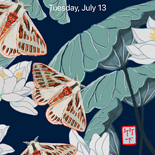 iPhone Wallpapers (Procreate Pocket drawing on the iPhone). Traditional illustration, and Design project by audreykyoko - 10.18.2021
