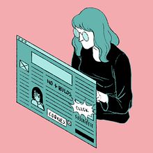 Clickbait - Telos 115. Traditional illustration project by Laura Wächter - 12.23.2020