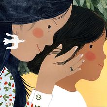 La cabeza de Elena. Un projet de Illustration traditionnelle de Karina Cocq Muñoz - 19.10.2021