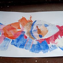 The Betta Fish. Traditional illustration project by Cliona Ryan - 10.19.2021