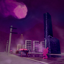 Apocalispe Urbano por Meteoro Roxo. 3D, 3D Design, and Digital Illustration project by Matheus Colen - 12.27.2021