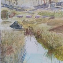 Mi Proyecto del curso: Paisajes naturales en acuarela. Fine Arts, Painting, and Watercolor Painting project by Eliza Salas - 10.19.2021