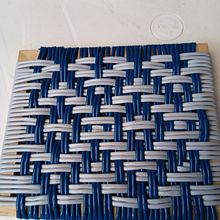 Mi Proyecto del curso: Introducción al tejido en cordón de PVC. Un proyecto de Artesanía, Diseño, creación de muebles					, Diseño de interiores, Tejido, Upc y cling de jacquelinerochel1963 - 19.10.2021