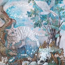 My project in Illustrating Nature: A Creative Exploration course. Traditional illustration, Painting, Drawing, Watercolor Painting, Ink Illustration, and Naturalistic Illustration project by Mish Pašková - 10.19.2021
