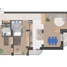  Aparment - Interior Design . Interior Design, Interior Architecture & Interior Decoration project by Monika - 10.20.2021
