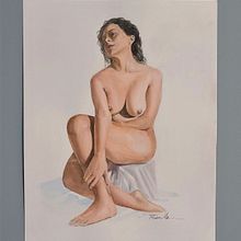 My project in The Human Figure in Watercolor course . % Tony Sevilla tarafından hazırlanan Geleneksel illüstras, on, Güzel sanatlar, Tablo, Sulubo, a Resim, Gerçekçi Çizim, Ve Şekil Çizimi projesi - 10.18.2021