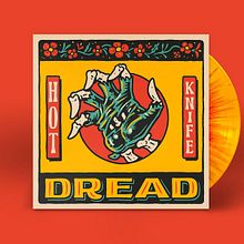 Hot Knife "DREAD" (EP Cover). Un progetto di Design, Illustrazione tradizionale, Direzione artistica, Musica, Pubblicità, Illustrazione digitale, Illustrazione con inchiostro, Disegno, Disegno digitale, Tipografia, Design tipografico, Lettering, Lettering digitale, H e lettering di David Leutert - 04.12.2019