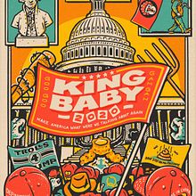 King Baby 2020. Un progetto di Illustrazione tradizionale, Design, Disegno, Disegno digitale, Illustrazione digitale, Illustrazione architettonica, Illustrazione con inchiostro, Illustrazione editoriale, Tipografia, Design tipografico, Lettering, Lettering digitale, H e lettering di David Leutert - 15.01.2021