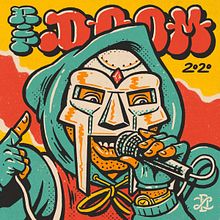 DOOM. Un progetto di Illustrazione tradizionale, Design, Illustrazione digitale, Illustrazione con inchiostro, Fumetto, Tipografia, Lettering, Lettering digitale, H, lettering e Musica di David Leutert - 13.07.2021