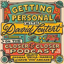 Closer&Closer Podcast. Un progetto di Illustrazione tradizionale, Illustrazione digitale, Musica, Design, Pubblicità, Disegno, Disegno digitale, Tipografia, Design tipografico, Lettering, Lettering digitale, H e lettering di David Leutert - 08.04.2021