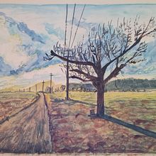 Mi Proyecto del curso: Paisajes naturales en acuarela. Fine Arts, Painting, and Watercolor Painting project by ANNA M. RIBAS MARGARIT - 10.21.2021
