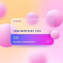 Glasmorphism. Un proyecto de UX / UI, Diseño, 3D y Diseño gráfico de Paulina - 18.10.2021