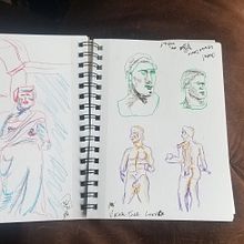 My project in Artistic Watercolor Sketching: Dare to Express Your Ideas course. Traditional illustration, Sketching, Creativit, Drawing, Watercolor Painting, and Sketchbook project by Matthew G. Ashbrook - 10.21.2021