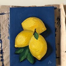Fruits. Un progetto di Illustrazione tradizionale e Pittura di Aylin Apaydin - 21.10.2021