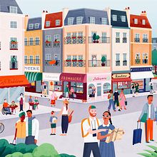 Airbnb Ein Projekt aus dem Bereich Traditionelle Illustration von Bett Norris - 22.10.2021