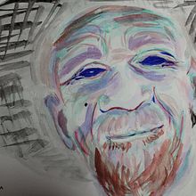 portrait in watercolor. Watercolor Painting project by Edit Mason - 10.22.2021