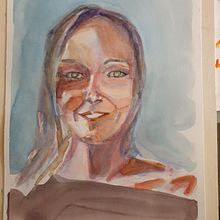 Il mio progetto del corso: Ritratto artistico ad acquerello . % Ezio Gabrielli tarafından hazırlanan Güzel sanatlar, Tablo, Sulubo, a Resim, Ve Portre Çizimi projesi - 10.22.2021