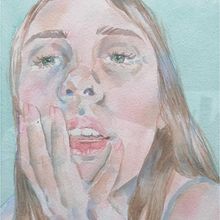 Mi Proyecto del curso: Retrato artístico en acuarela - Beth Jordán @bengalablanco. Un progetto di Belle arti, Pittura, Pittura ad acquerello e Disegno di ritratti di Beth Jordan - 23.10.2021