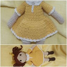 Meu projeto do curso: Amigurumi: design de roupa, cabelo e acessórios. Un proyecto de Artesanía, Diseño de juguetes, Tejido, Amigurumi y Crochet de Marcia Damiani - 17.10.2021