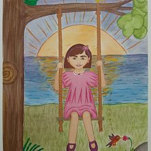 Meu projeto do curso: Técnicas de ilustração com aquarela e guache. Projekt z dziedziny Trad, c, jna ilustracja,  Sztuki piękne,  Malarstwo, Malowanie akwarelą, Ilustracje dla dzieci i Malowanie gwaszami użytkownika Cynara Scheffer - 23.10.2021
