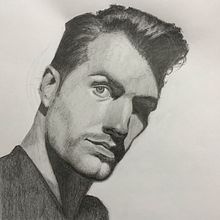 My project in Artistic Portrait Drawing: Capture Authentic Expressions course. Projekt z dziedziny Trad, c, jna ilustracja,  Sztuki piękne, Sketching, R, sunek ołówkiem,  R, sunek, Portret, R, sunek realist, czn,  R, sunek art, st, czn, R i sunek anatomiczn użytkownika Troy Morgan - 24.10.2021