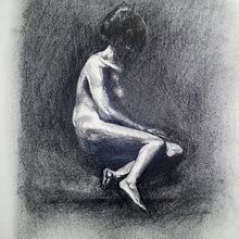 Mi Proyecto del curso: Dibujo anatómico para principiantes. Fine Arts, Sketching, Pencil Drawing, Drawing, Realistic Drawing, and Figure Drawing project by Enrique Enríquez Chaves - 10.24.2021