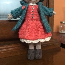 Mi bella amigurita, vestida y calzada.. Projekt z dziedziny Projektowanie zabawek,  Tkactwo, Sz, dełkowanie i Amigurumi użytkownika Noemì Estrada - 20.10.2021