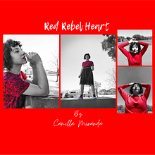 Introduction to fashion styling: Red Rebel Heart. Fashion Design, Fashion Photograph, and Audiovisual Production project by Camilla Miranda - 09.29.2021