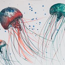 Il mio progetto del corso: Tecniche moderne di acquerello. Ilustração tradicional, Artes plásticas, Pintura, e Pintura em aquarela projeto de Maddalena petrogalli - 25.10.2021