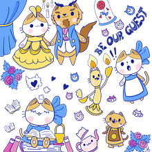 My project in Kawaii-Style Story Illustration course. Projekt z dziedziny Trad, c, jna ilustracja, Projektowanie postaci, Ilustracja c, frowa i Manga użytkownika Vittoria Mariano - 26.10.2021