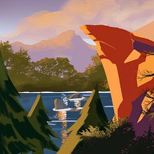 Mi Proyecto del curso: Concept Art: introducción al diseño de escenarios. Un projet de Illustration traditionnelle, Cinéma, vidéo et télévision, Animation, Illustration numérique, Jeux vidéo, Art conceptuel , et Conception de jeux vidéo de Steven Bienvenido Beltre Gómez - 24.10.2021