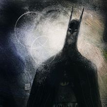 World Batman Day. Ilustração tradicional, Comic e Ilustração digital projeto de Ale Mercado - 14.09.2021