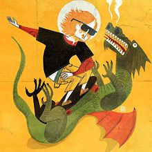 St. George. Ilustração digital e Ilustração tradicional projeto de Ale Mercado - 23.04.2017
